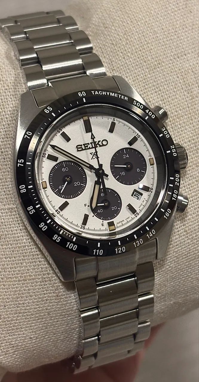 Seiko Speedtimer crono solar Panda SCC961