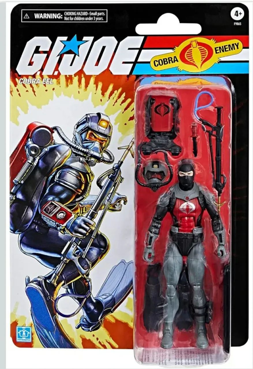 Cobra eel gi joe classified retrocard  - Foto 2