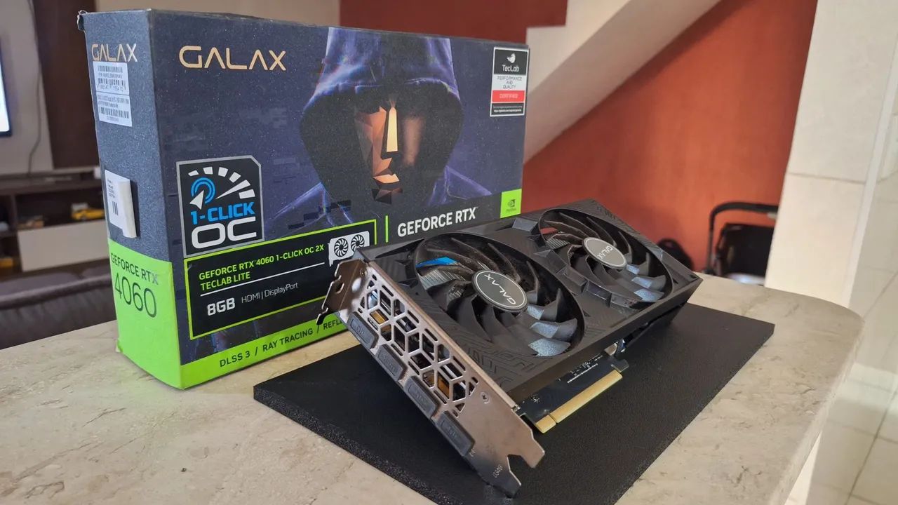 RTX 4060 8GB GALAX - Foto 3