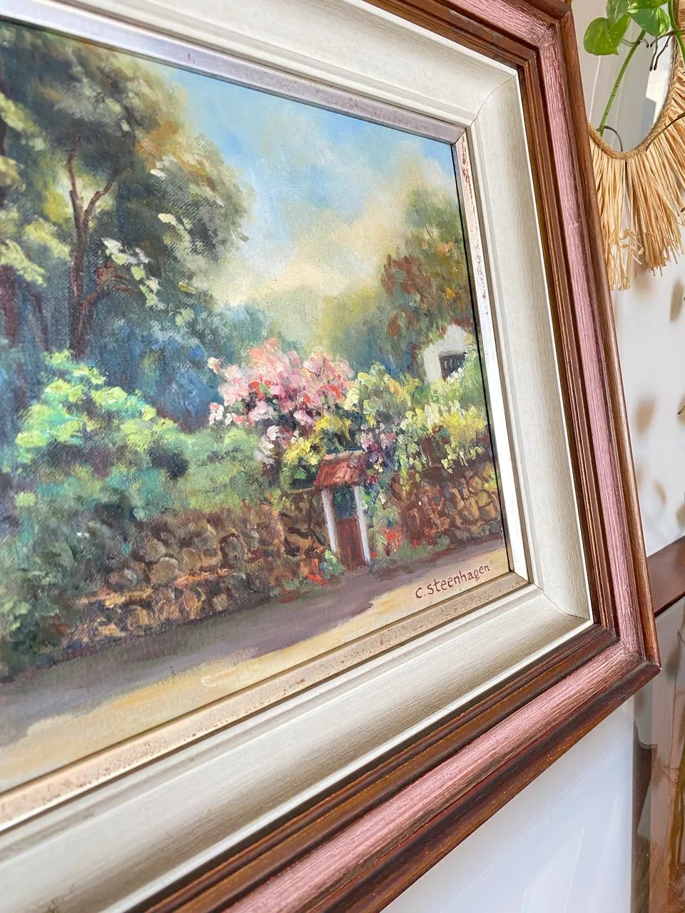 Oil Painting on Canvas - Horto Florestal da Gávea - Cely Steenhagen (1990)