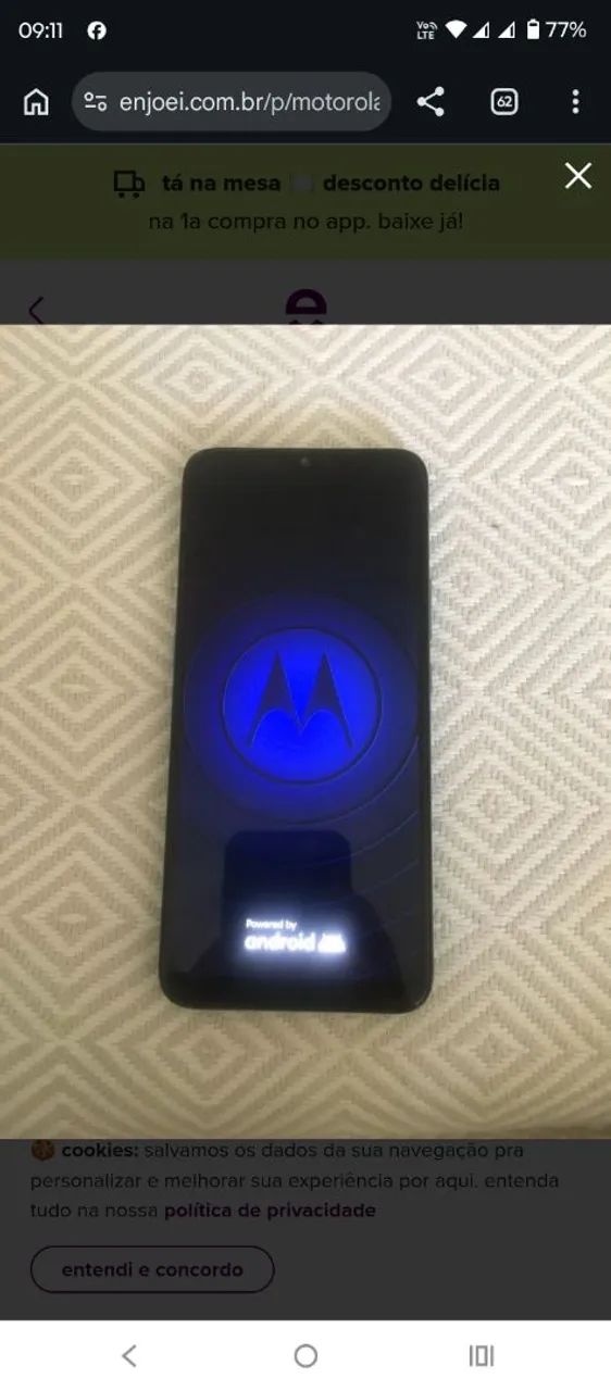 Moto G E7 semi novo - Foto 2