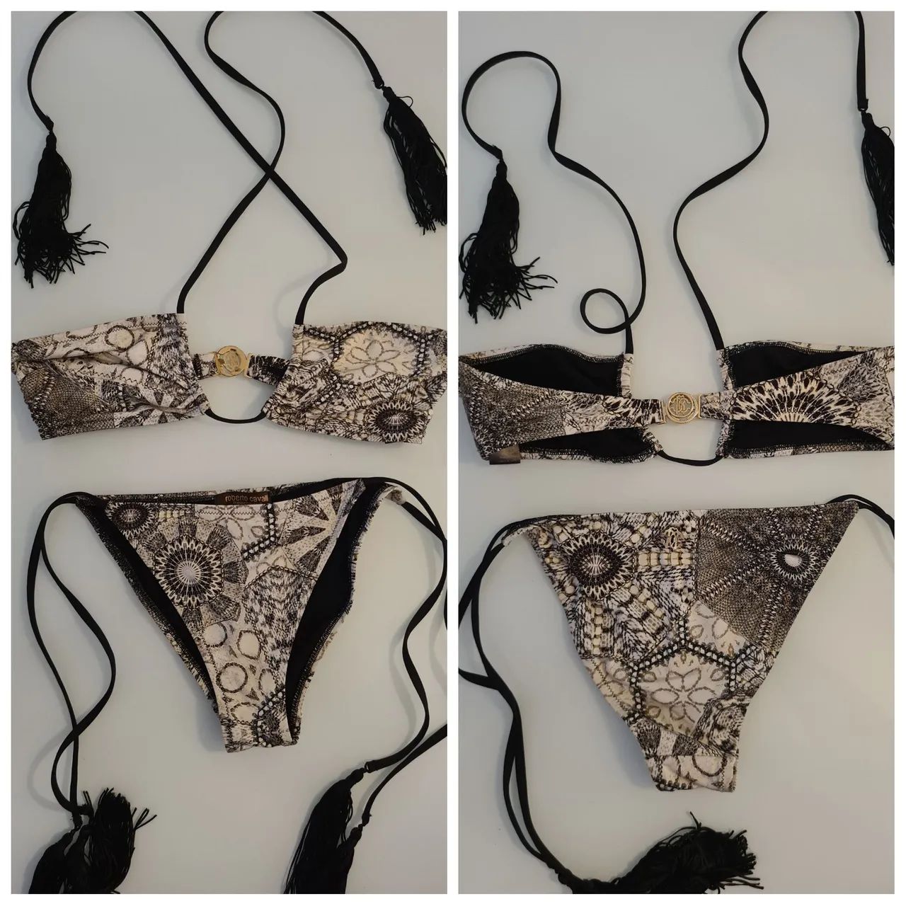 Biquini Roberto Cavalli Beachwear Estampado
