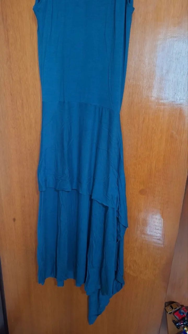 Vestido Azul Longuete  - Foto 5