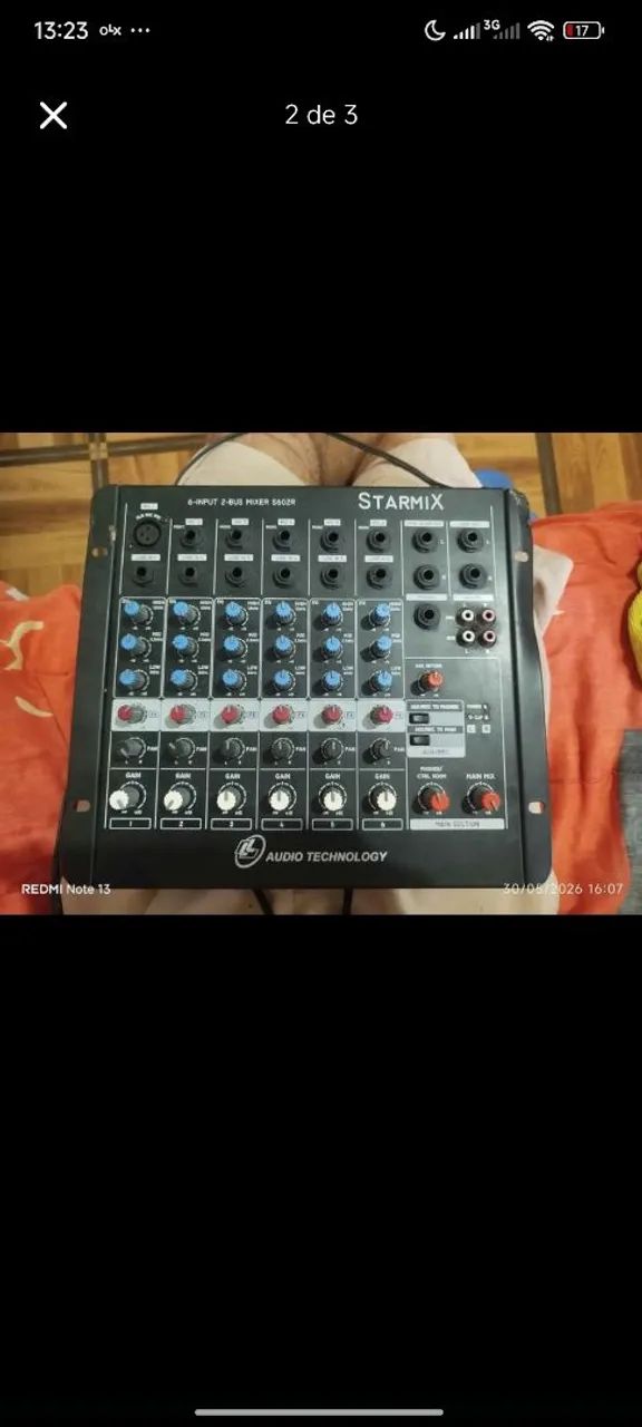 Mesa starmix 6 canais - Foto 2