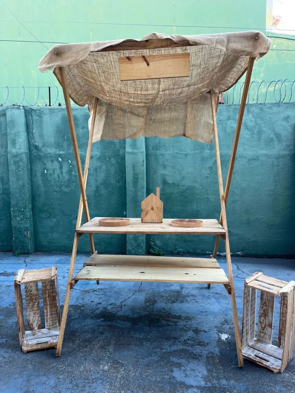 TENDA RÚSTICA COMPLETA À VENDA