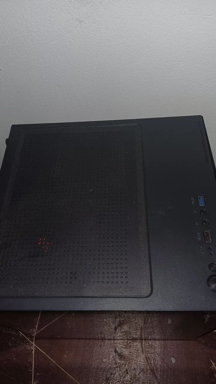 Gabinete atom mini tower com 1 fan rgb - Foto 3