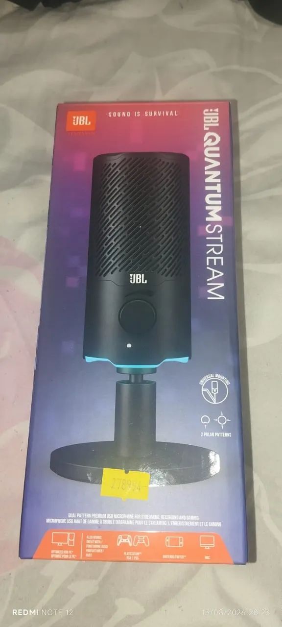 Microfone JBL Quantum Stream - Foto 3