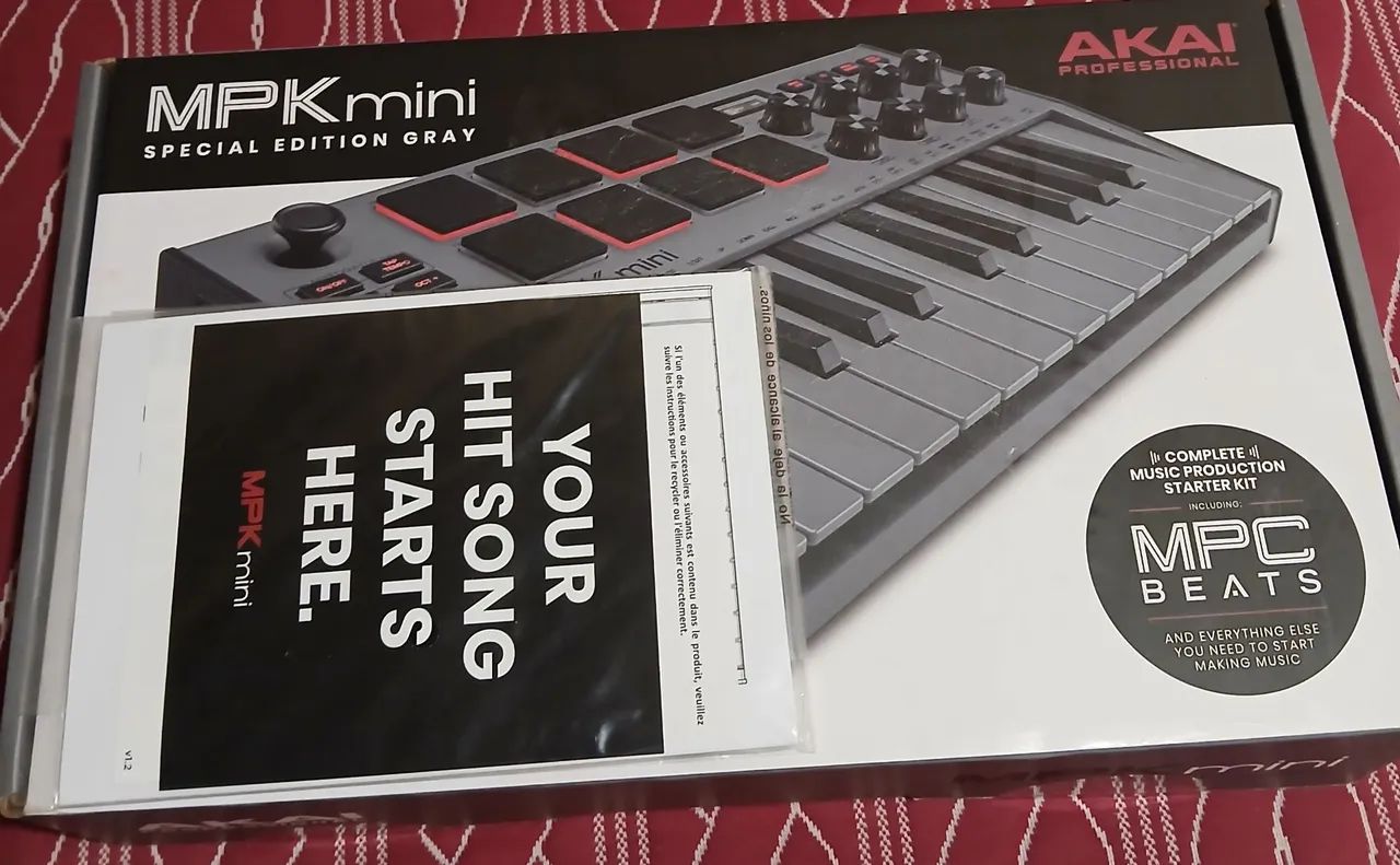 Akai mpk mini ( Edition Gray ) Usada