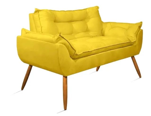 Conjunto: sofá + 2 poltronas - Foto 2