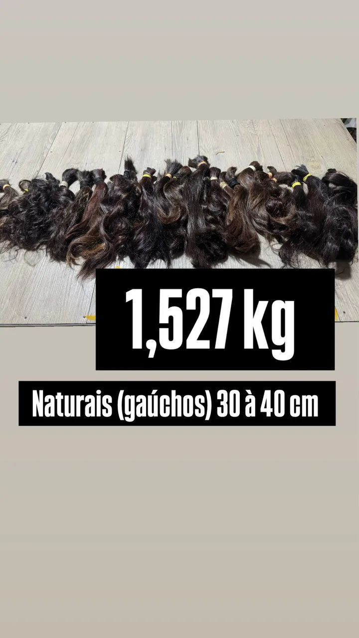 Cabelos gaúchos humanos 