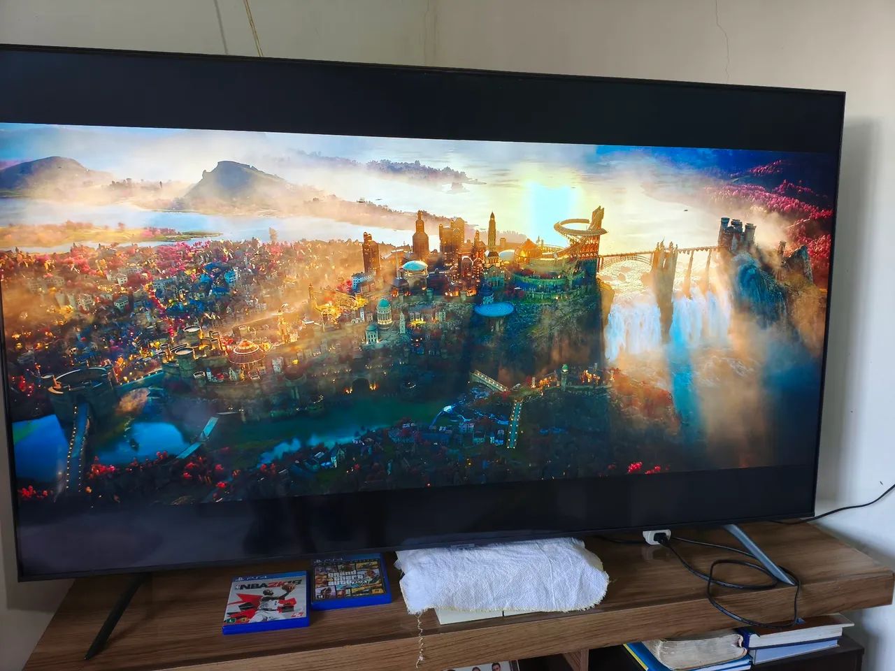 Smart TV Samsung 65 polegadas 4k ultra HDR  - Foto 2