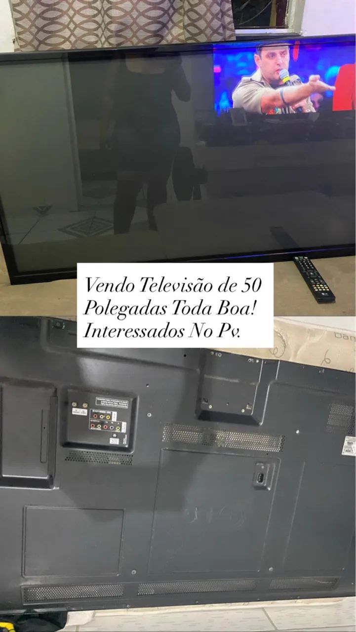 Vendo Televisão 50 Polegadas Toda Boa 