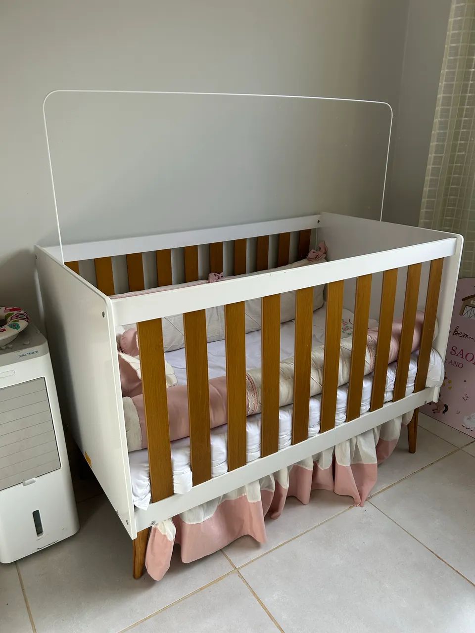 Berço + cômoda + guarda roupa NOVO