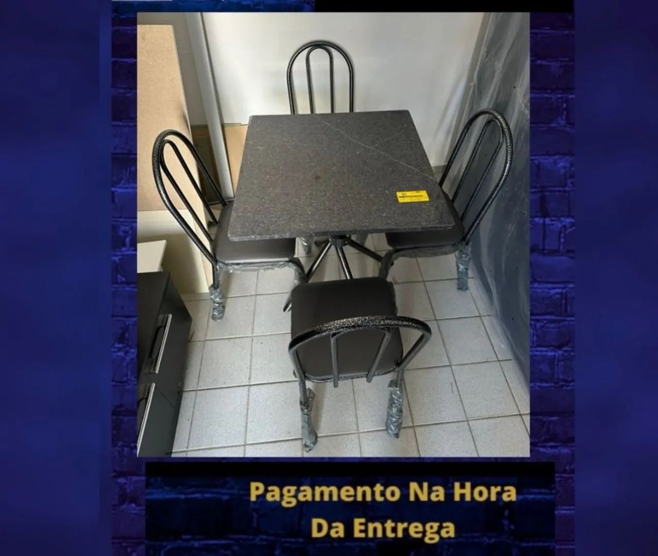 Mesa de jantar de 4 cadeira  - Foto 2