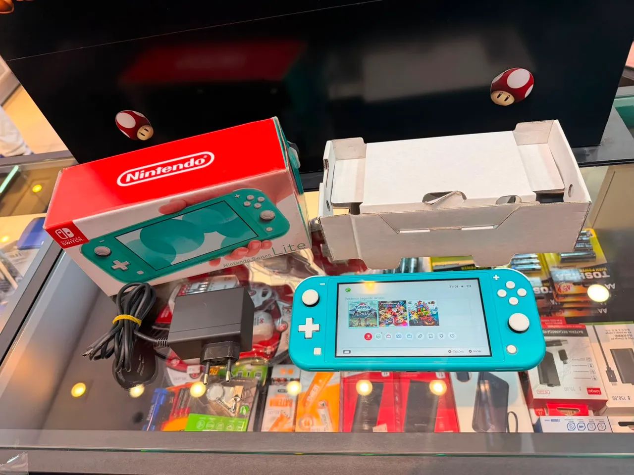 Nintendo Switch Lite Com jogos - Foto 4
