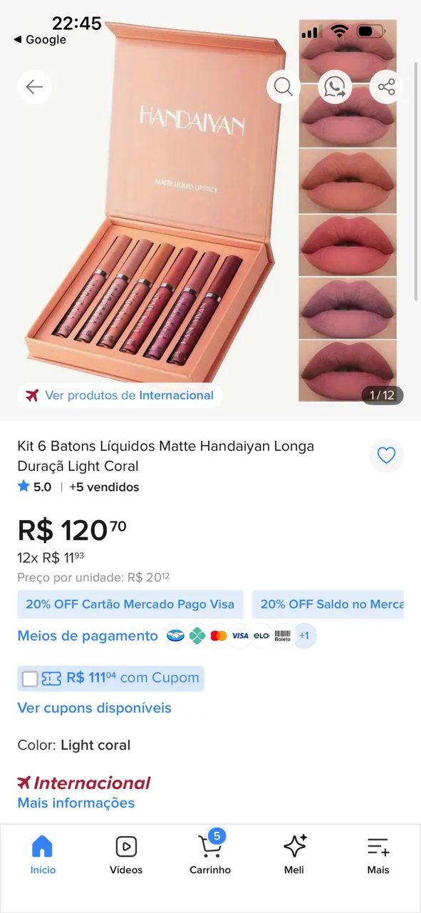 KIT BATONS MATTE LÍQUIDO NUNCA USADOS PARA VENDER RÁPIDO  - Foto 5