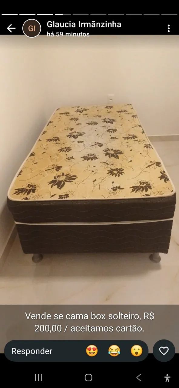 Cama Box Solteiro