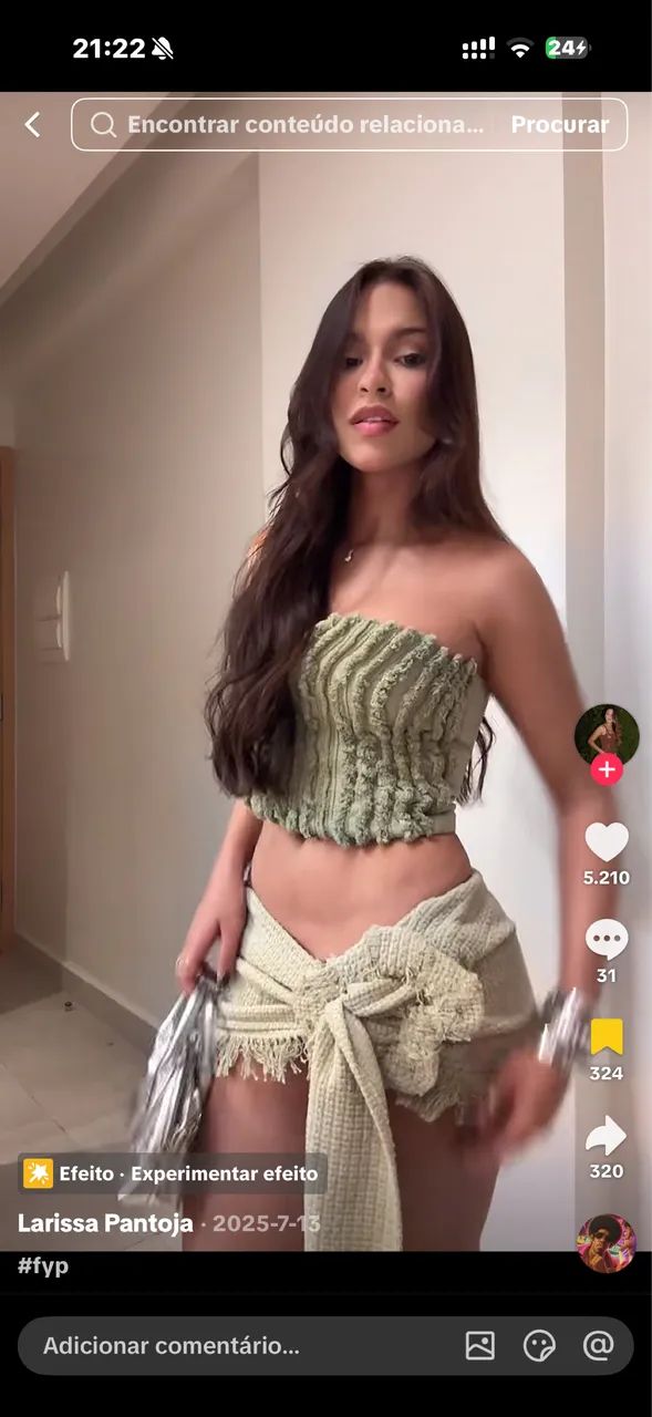 Look de praia marca Tisse