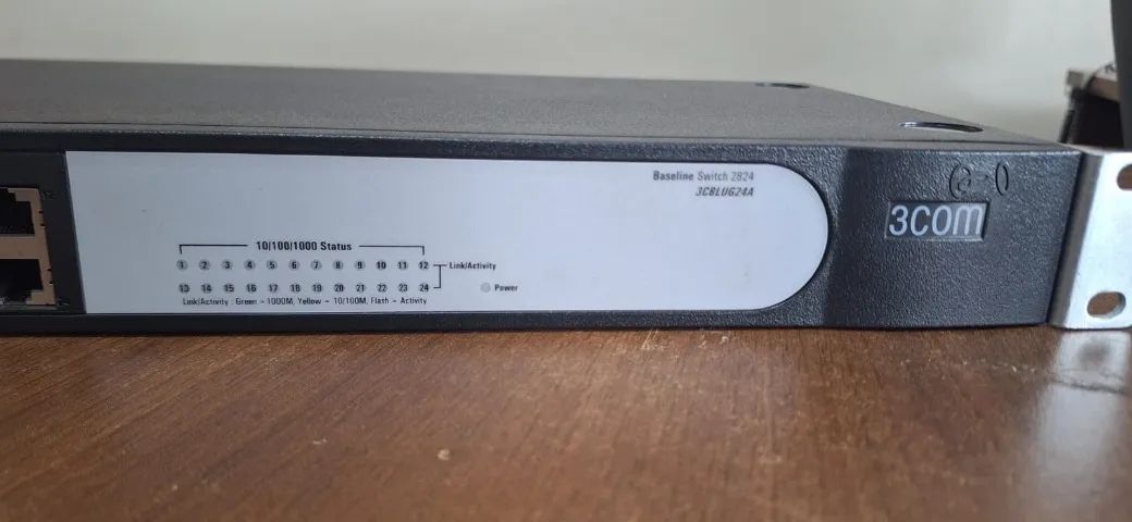 Switch 3Com Gigabit 24 Portas (3cblug24a - Baseline 2824) - Foto 2
