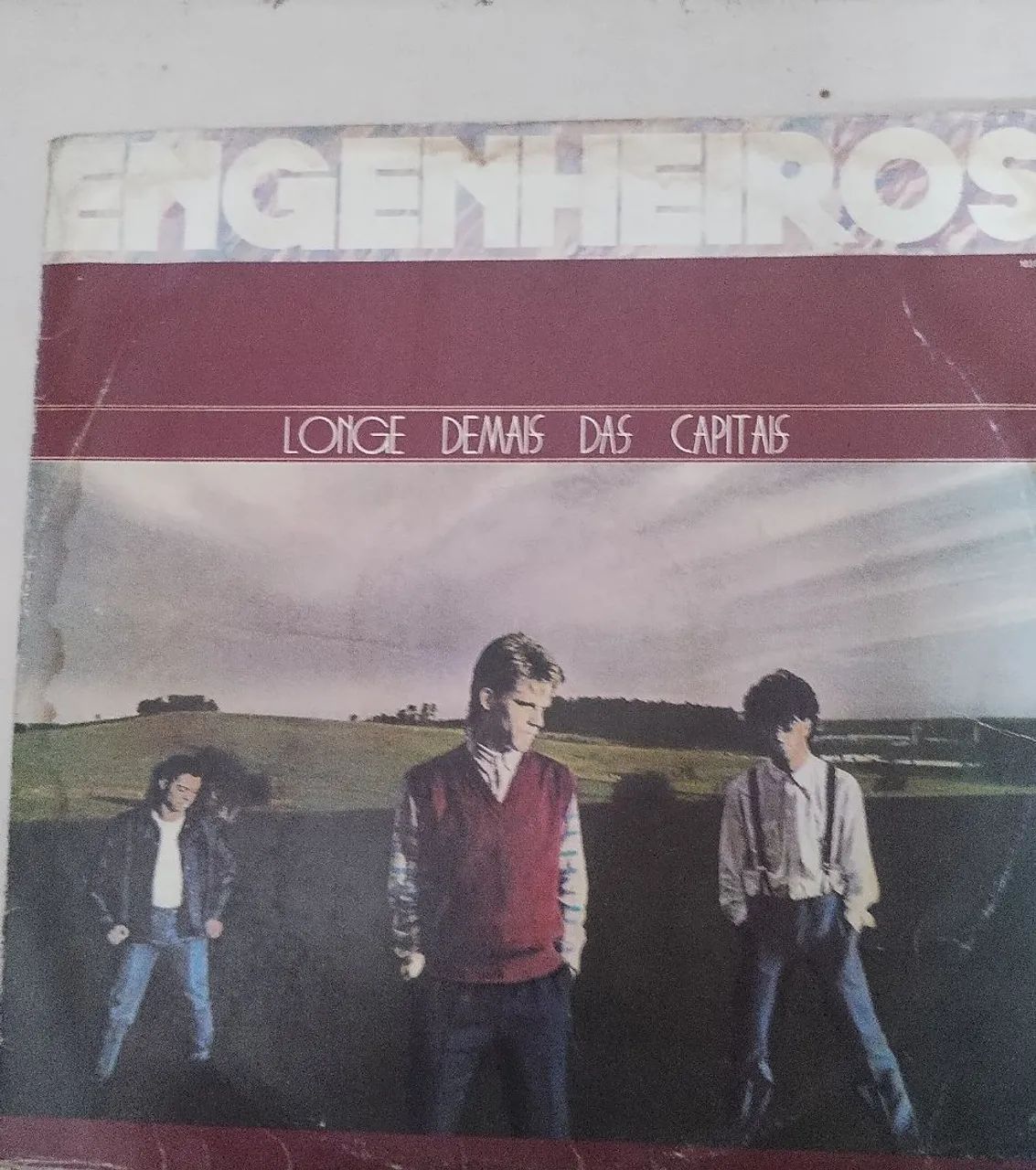 Disco vinil engenheiro do Hawaii longe demais das capitais