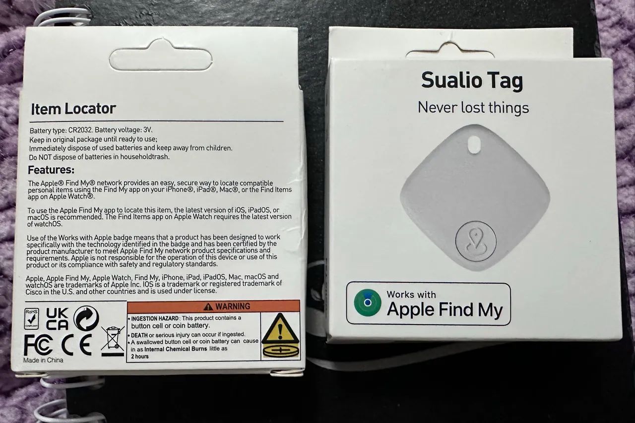 Mini Localizador Rastreador Smart Tag Compatível Com iPhone Apple 