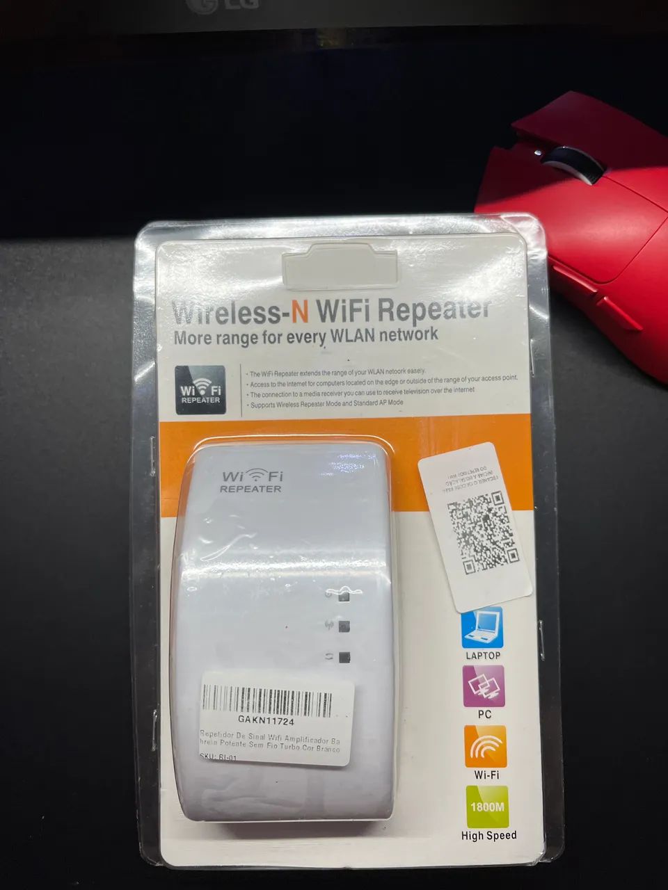 Repetidor Roteador WiFi 1800m Bivolt