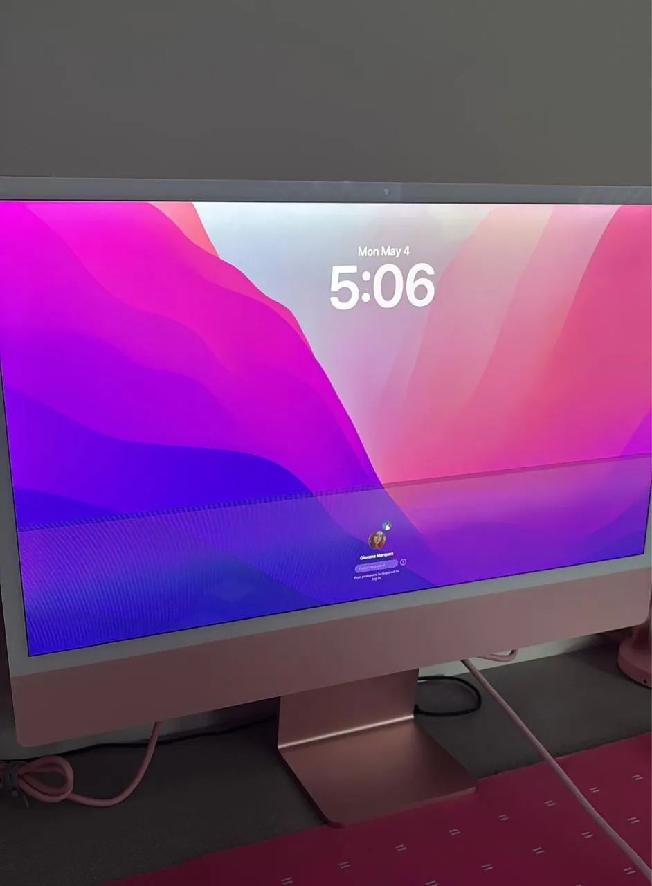 iMac M1 2021 Rosa