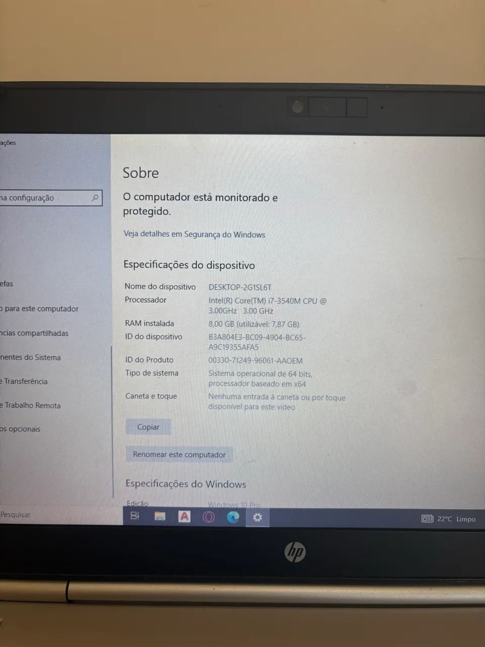 Notebook HP Intel Core i7 - Foto 4