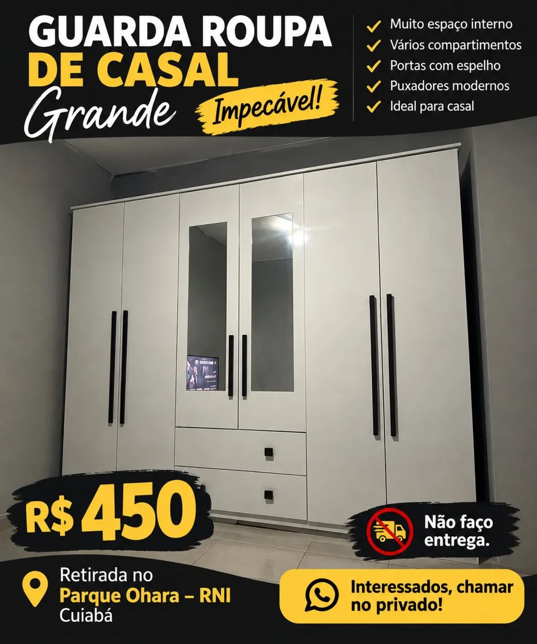 Guarda roupa casal