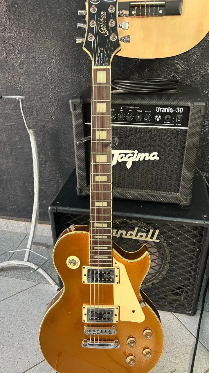Guitarra Golden Les Paul - Foto 4