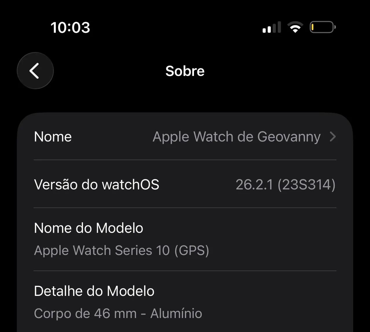 Apple Watch series 10 46mm Jet black  - Foto 5