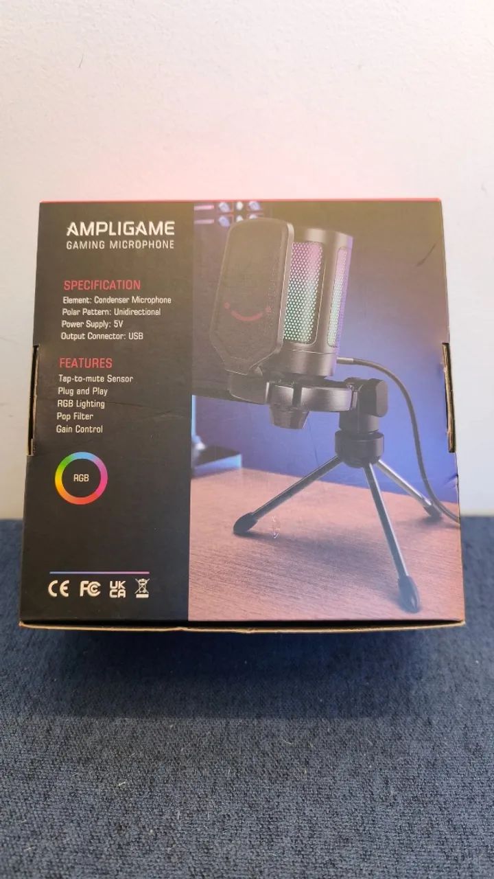 Microfone Gamer Fifine Ampligame A6V  - Foto 3