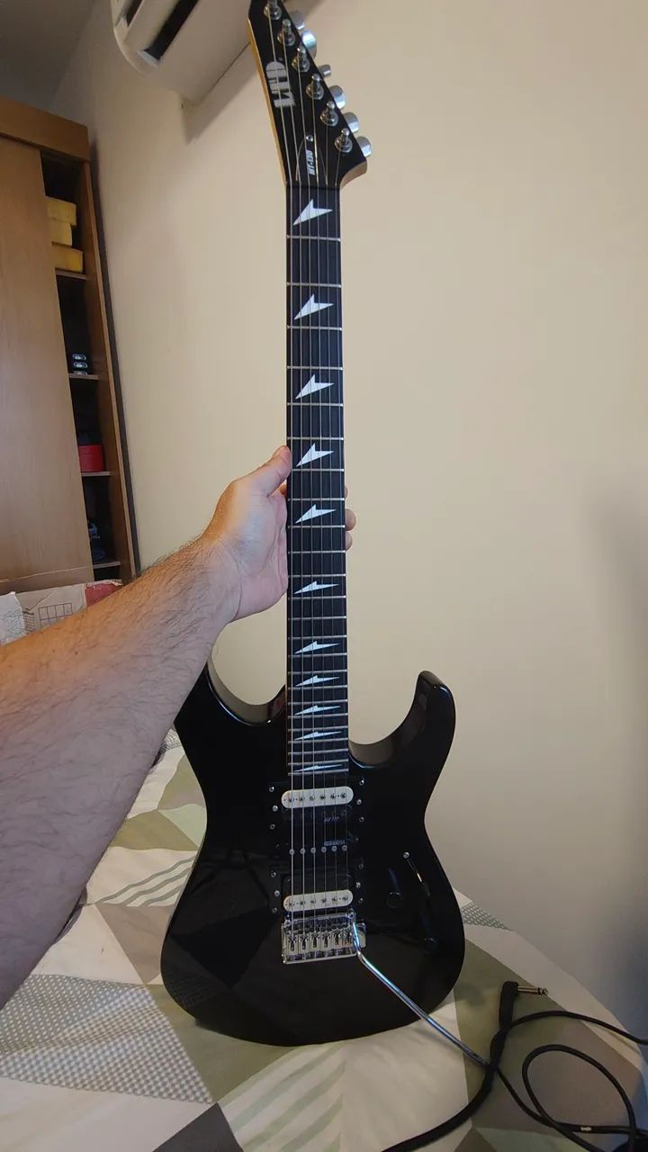 Guitarra ESP LTD MT-130 com UPGRADES