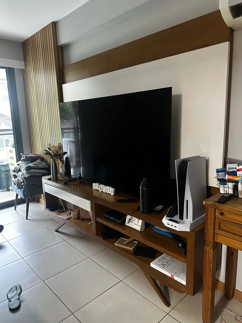 Rack madeira maciça P/TV 70 polegadas  - Foto 2