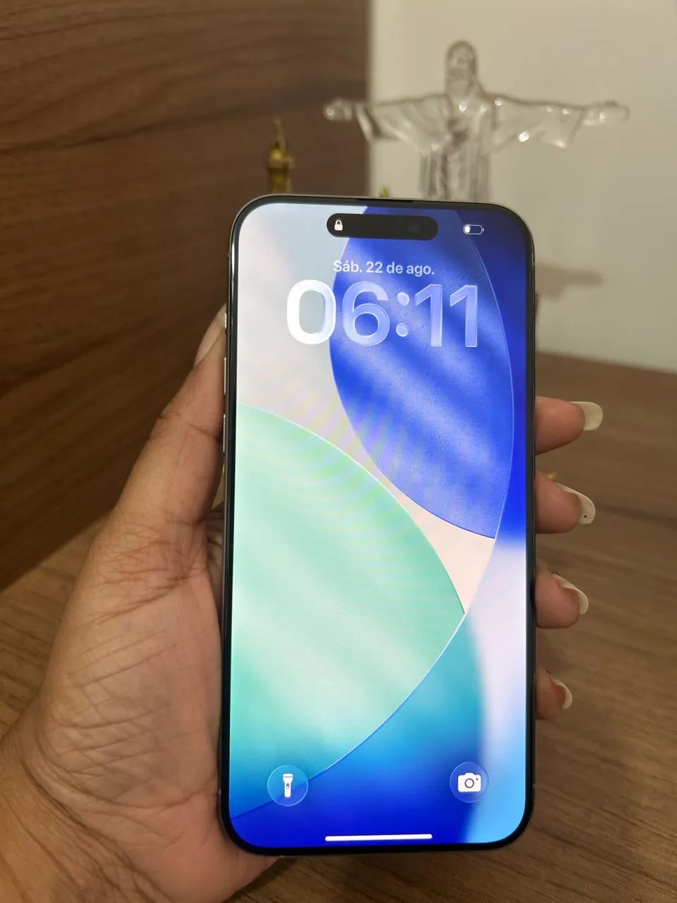 Apple IPhone 15 Pro Max 256GB bateria 90% com caixa todo original  - Foto 5
