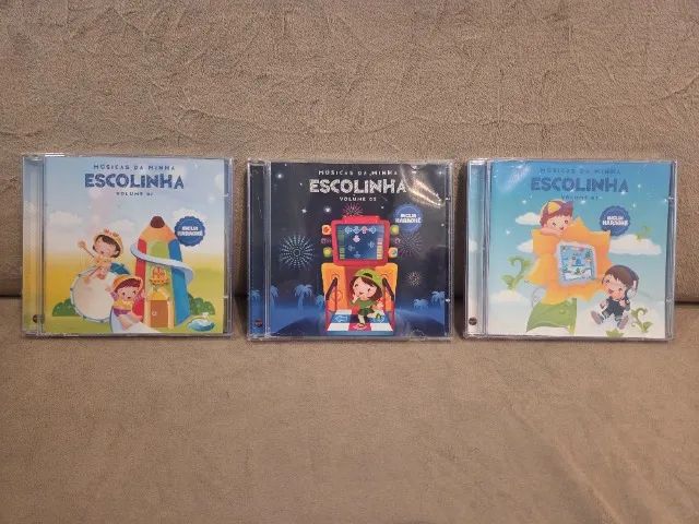 Música da Minha Escolinha - Kit com 3 CDs