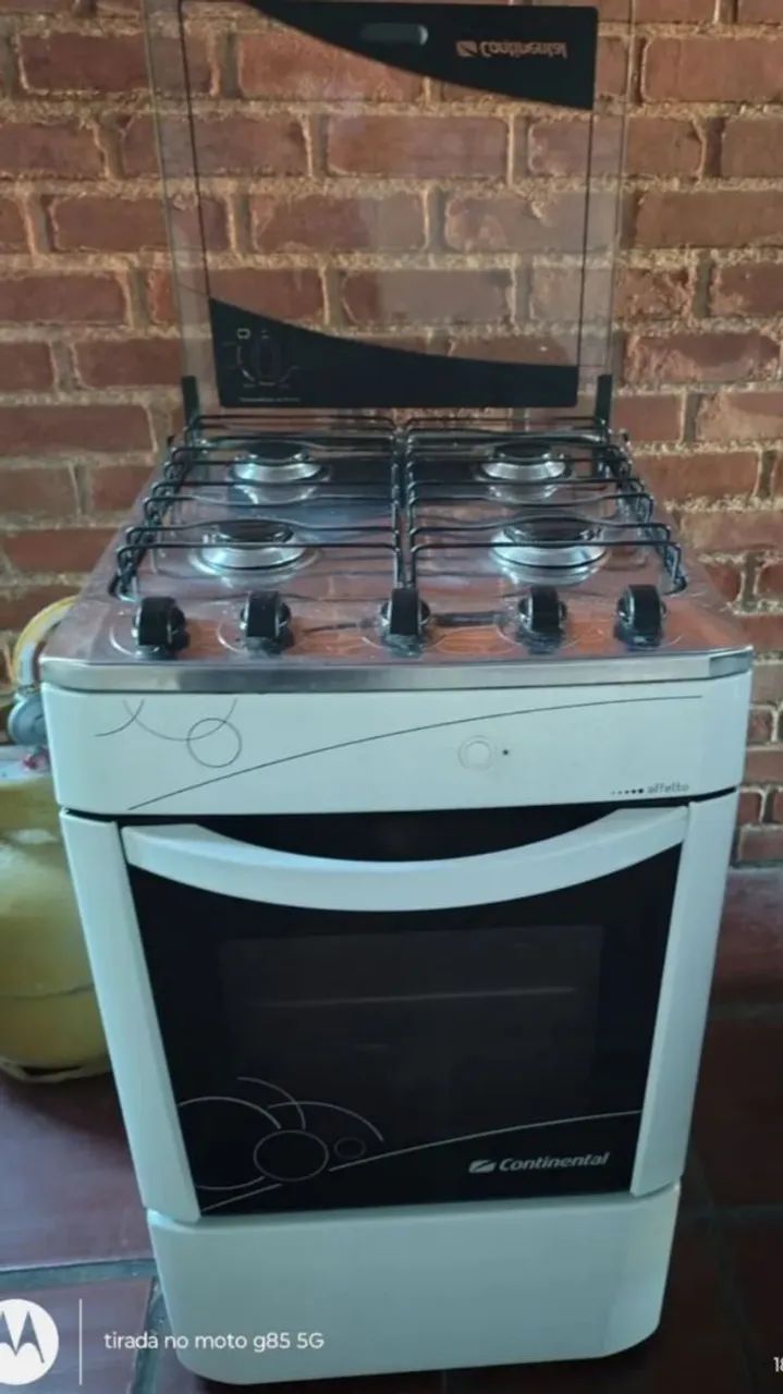 Fogão 4 bocas Continental branco