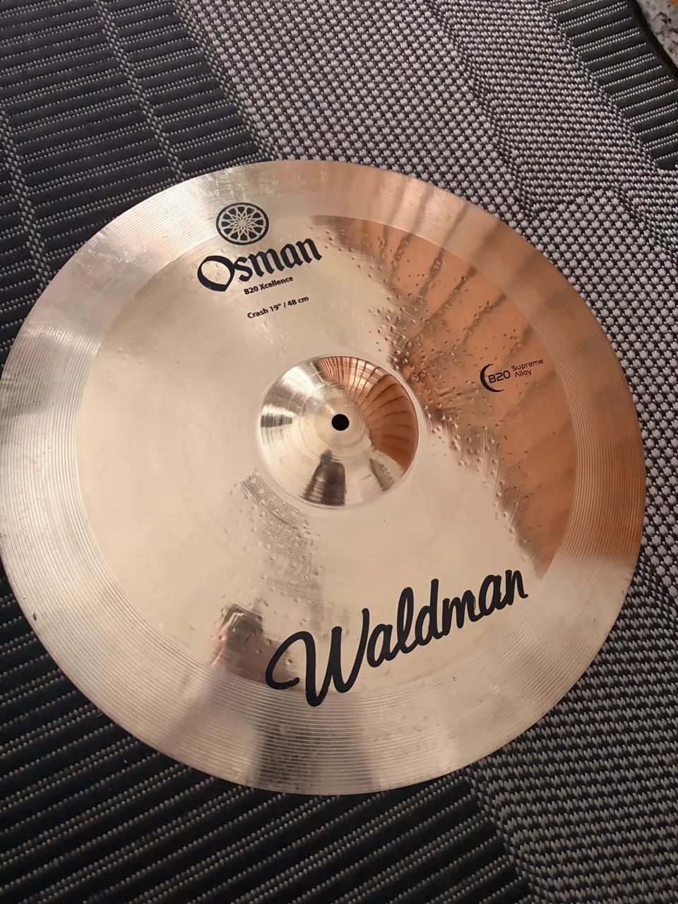 オカムラン！ Prato Crash 19? Waldma b20 Osman - Instrumentos musicais - Castelo