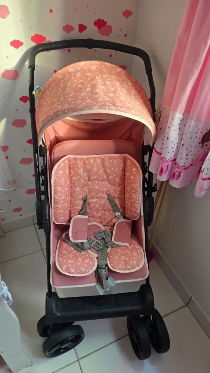 Carrinho de Bb novinho usado só 1 vez! - Foto 3