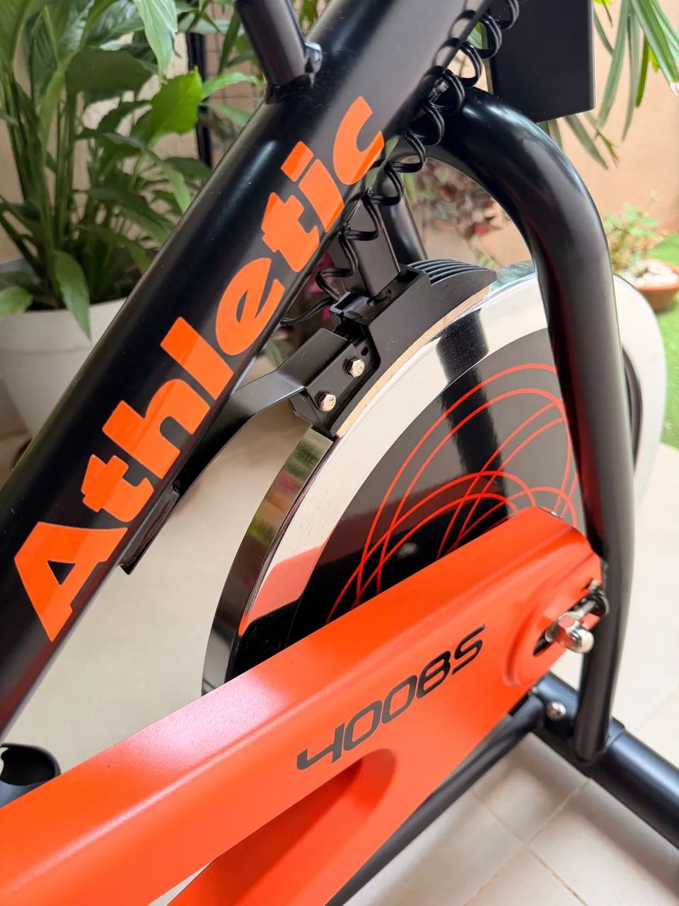 Bicicleta Spinning Athletic Advanced 400BS - Seminova - Foto 4