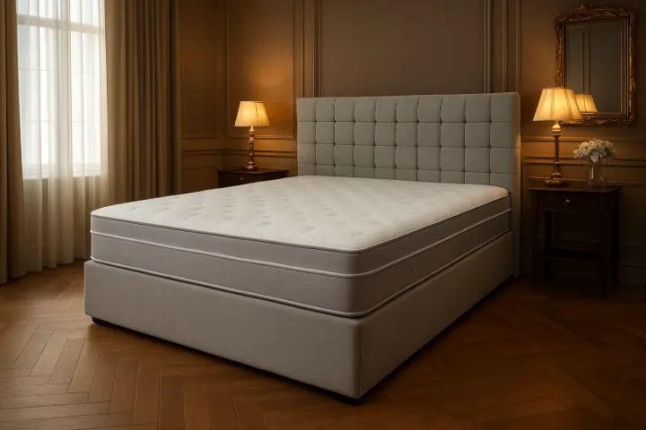 Cama com Preço Direto de Fábrica + Base box e Cabeceira de Brinde - Foto 4