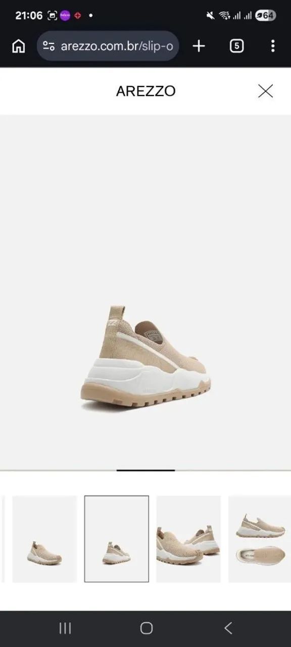 Tênis Slip Arezzo - Foto 3