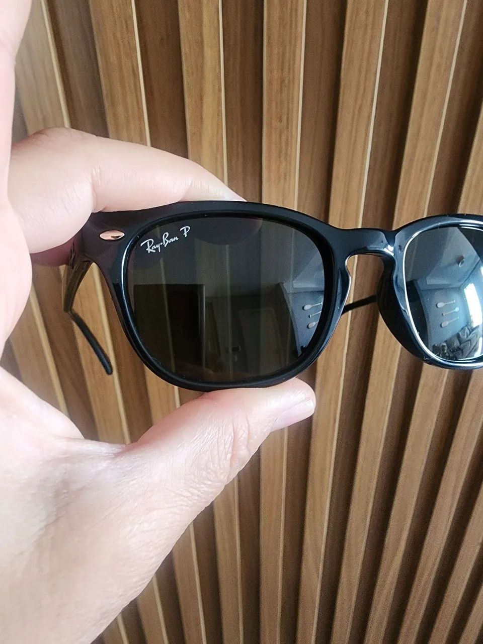 Óculos Ray-Ban Original Wayfarer Ease RB4140 - Preto - Foto 3