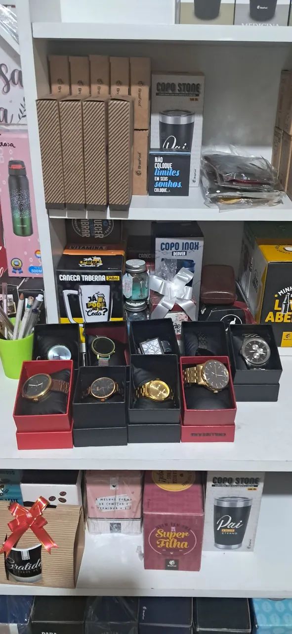 Estoque loja de presente