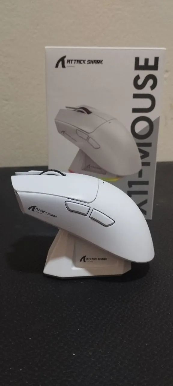 MOUSE GAMER ATTACK SHARK X11 ? OFERTA IMPERDÍVEL!