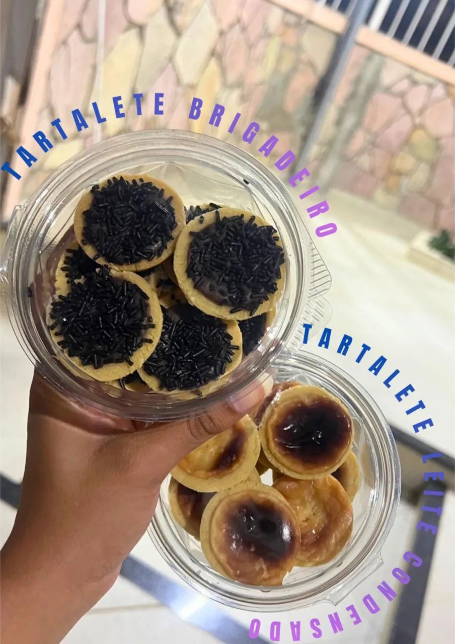 Tartalete leite condensado e brigadeiro  - Foto 4