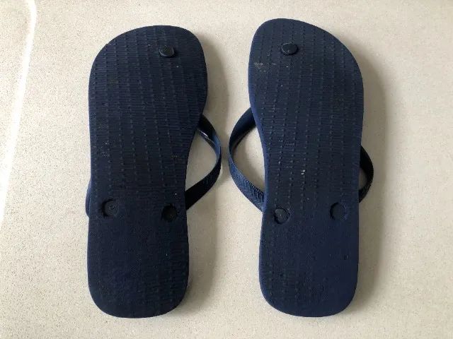 Chinelos Sandálias Havaianas Brasil Navy 45/46 - Foto 3