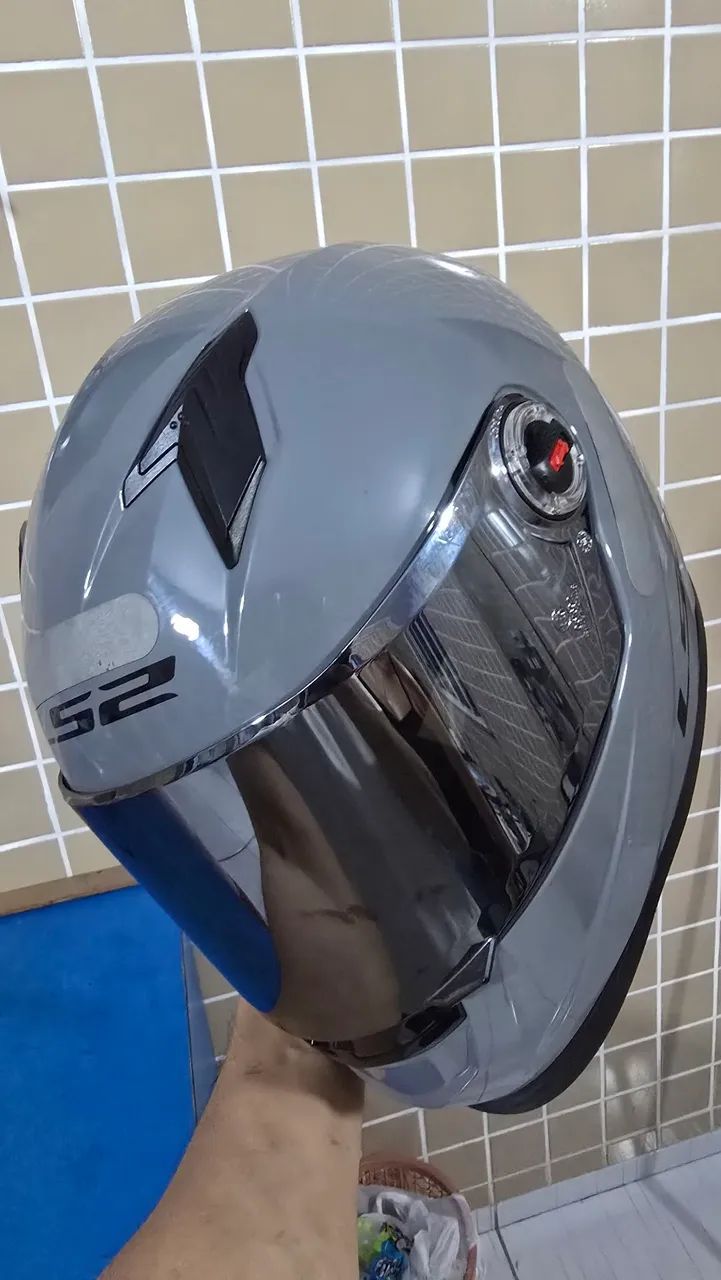 Capacete LS 2 Cinza