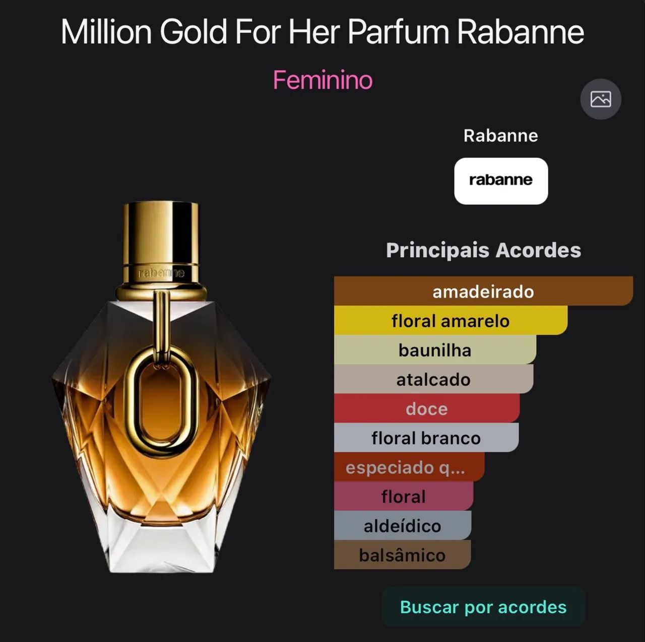 Perfume Million Gold For Her Parfum 90ml - Foto 3