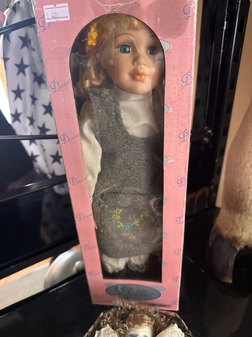 Boneca porcelana antiga italiana 